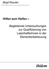 Hilfen zum Helfen - Birgit Klauder
