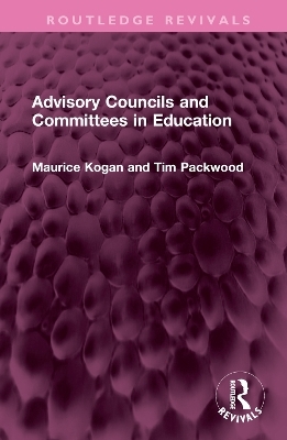 Advisory Councils and Committees in Education