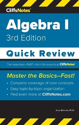 CliffsNotes Algebra I