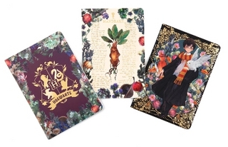 Harry Potter: Floral Fantasy Planner Notebook Collection (Set of 3)