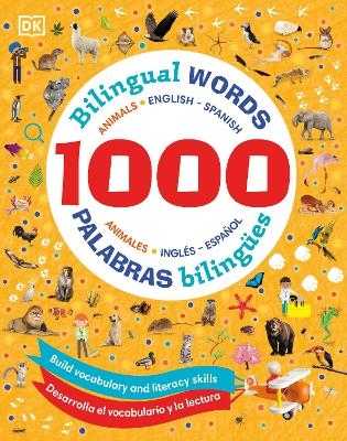 1000 Bilingual Words Animals - 1000 palabras bilingues animales -  Dk