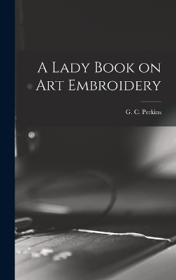 A Lady Book on art Embroidery