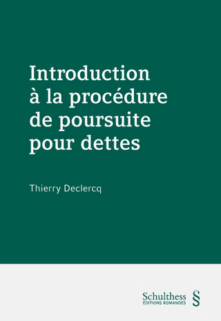 Introduction à la procédure de poursuites pour dettes