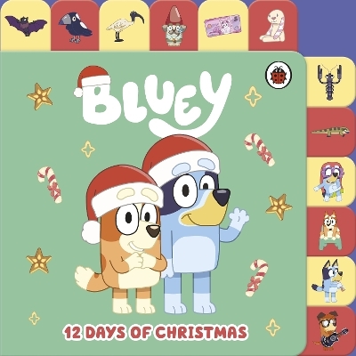 Bluey: 12 Days of Christmas Tabbed Board Book -  Bluey