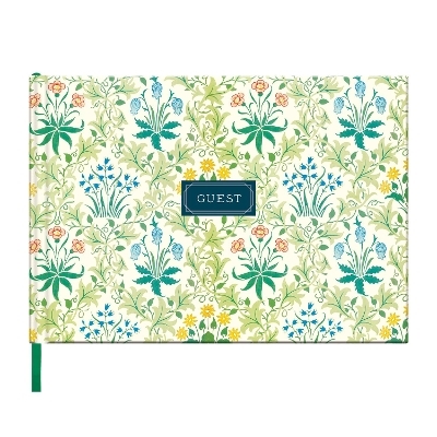 William Morris Celandine Guest Book -  Galison