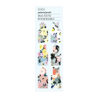 Painted Petals Magnetic Bookmark - Sarah McMenemy