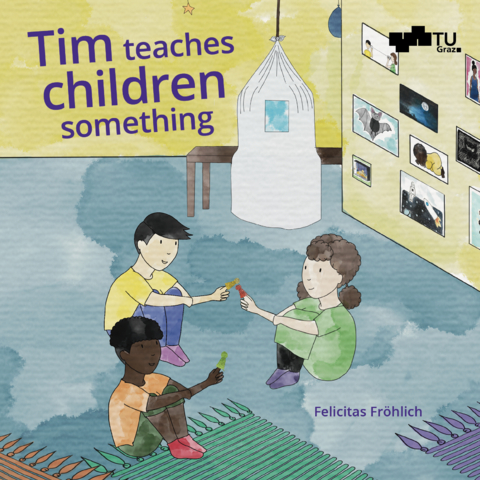 Tim teaches children something - Felicitas Fr&ouml;hlich