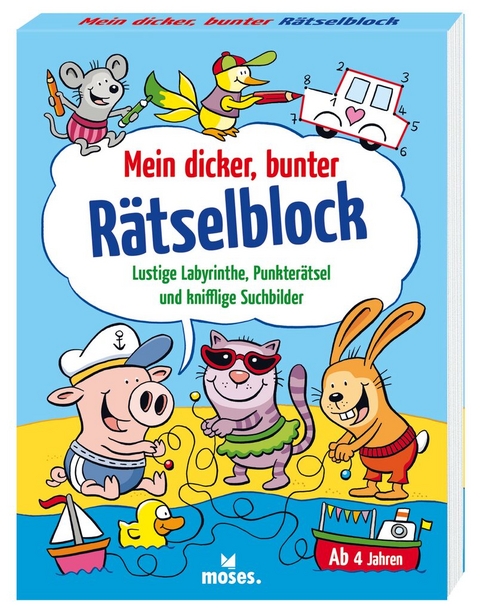 Mein dicker, bunter R&auml;tselblock - Charlotte Wagner