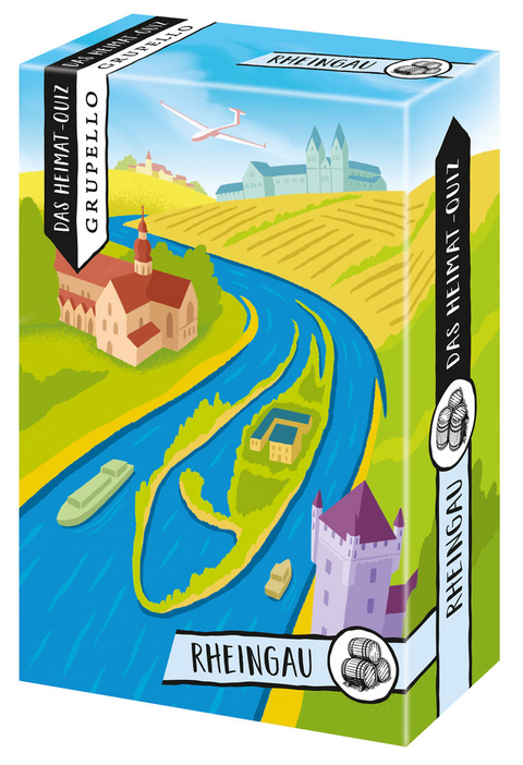 Rheingau. Das Heimat-Quiz - Petra Kammann