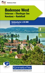 Kümmerly+Frey Outdoorkarte Deutschland 43 Bodensee West 1:35.000 - 