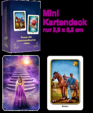 Power AO Lenormandkarten - klein