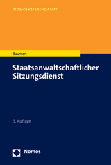 Staatsanwaltschaftlicher Sitzungsdienst - Baumert, Wolf-Tilman