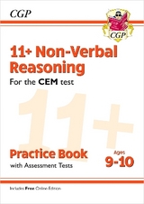 11+ CEM Non-Verbal Reasoning Practice Book & Assessment Tests - Ages 9-10 (with Online Edition) - CGP Books; CGP Books