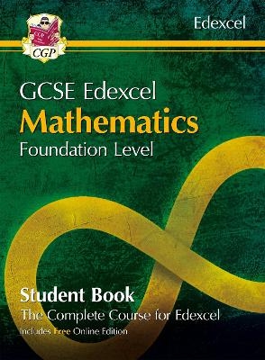 New GCSE Maths Edexcel Student Book - Foundation (with fully worked answers and Online Edition) -  CGP Books