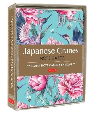 Japanese Cranes Note Cards - 