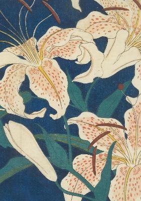 Hiroshige Spotted Lilies Dotted Paperback Journal - 