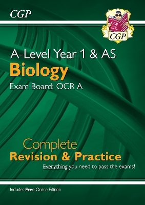 A-Level Biology: OCR A Year 1 & AS Complete Revision & Practice with Online Edition