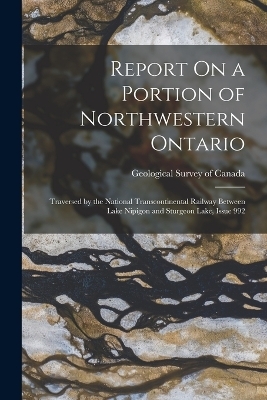 Report On a Portion of Northwestern Ontario - 