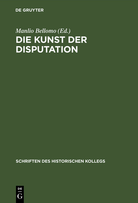 Die Kunst der Disputation - 