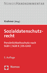 Sozialdatenschutzrecht - Krahmer, Utz