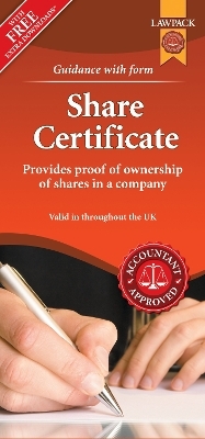 Share Certificate - 