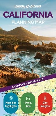 Lonely Planet California Planning Map -  Lonely Planet