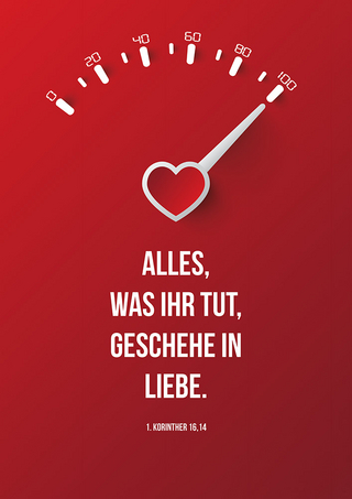 Jahreslosung 2024 - Poster A3