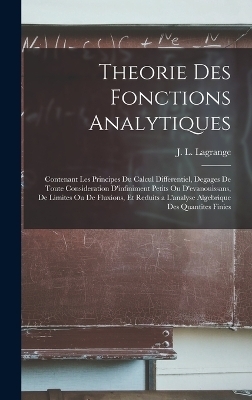 Theorie des fonctions analytiques