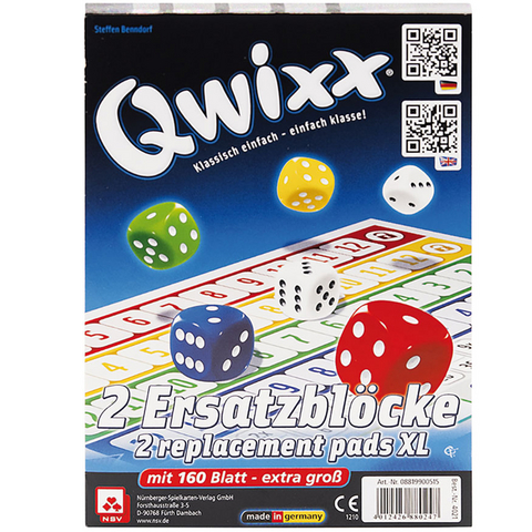 Qwixx XL - Ersatzbl&ouml;cke (2er)