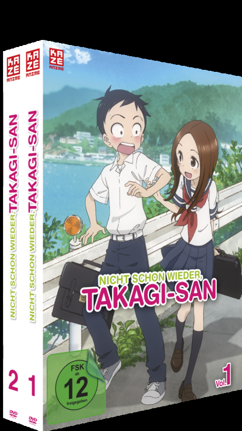 Nicht schon wieder, Takagi-san - Gesamtausgabe - Staffel 1 - Bundle Vol.1-2 (2 DVDs) - Hiroaki Akagi
