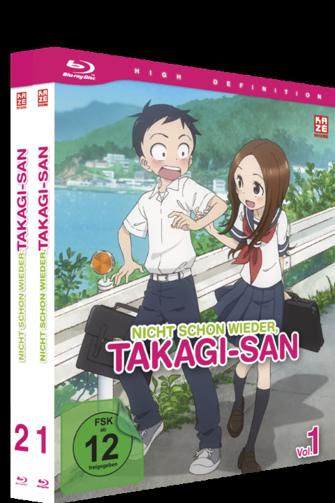 Nicht schon wieder, Takagi-san - Gesamtausgabe - Staffel 1 - Bundle Vol.1-2 (2 Blu-rays) - Hiroaki Akagi