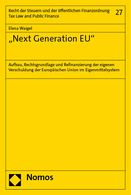 „Next Generation EU“ - Elena Waigel
