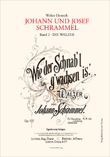 Die Kompositionen der Br&uuml;der Johann und Josef Schrammel / Band 2: Die Walzer - Walter Deutsch