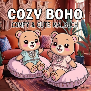 Boho Malbuch - Cozy Malbuch für Erwachsene Cute & Chill