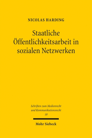 Staatliche Öffentlichkeitsarbeit in sozialen Netzwerken