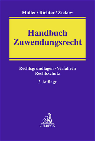 Handbuch Zuwendungsrecht