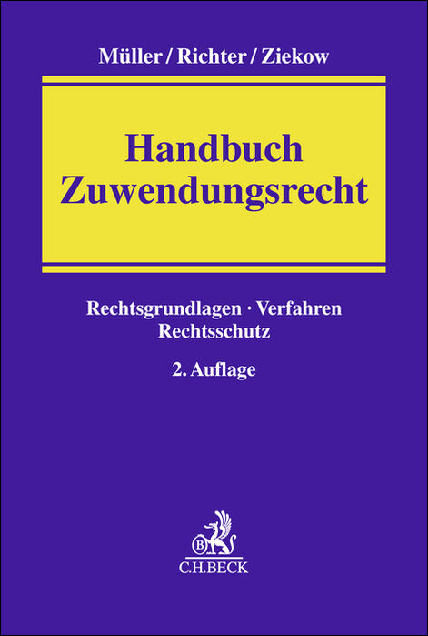 Handbuch Zuwendungsrecht - Hans-Martin M&uuml;ller, Bettina Richter, Jan Ziekow