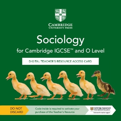 Cambridge IGCSE™ and O Level Sociology Digital Teacher's Resource Access Card - Katherine Roberts