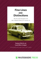 Fine Lines and Distinctions -  Louis Blom-Cooper,  Terrence Morris