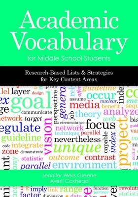 Academic Vocabulary for Middle School Students
