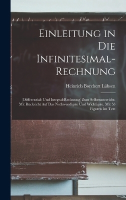 Einleitung in Die Infinitesimal-Rechnung