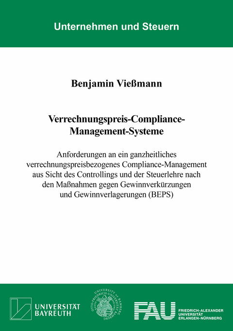 Verrechnungspreis-Compliance-Management-Systeme - Benjamin Vie&szlig;mann