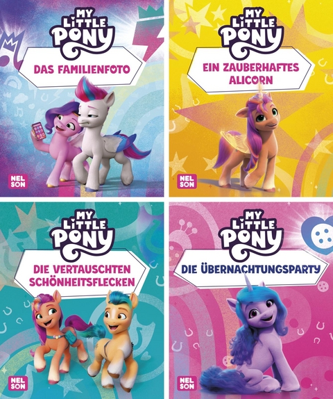 Nelson Mini-B&uuml;cher: My little Pony 5-8 (Einzel/WWS)