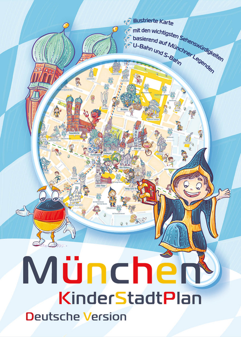 M&uuml;nchen Kinderstadtplan
