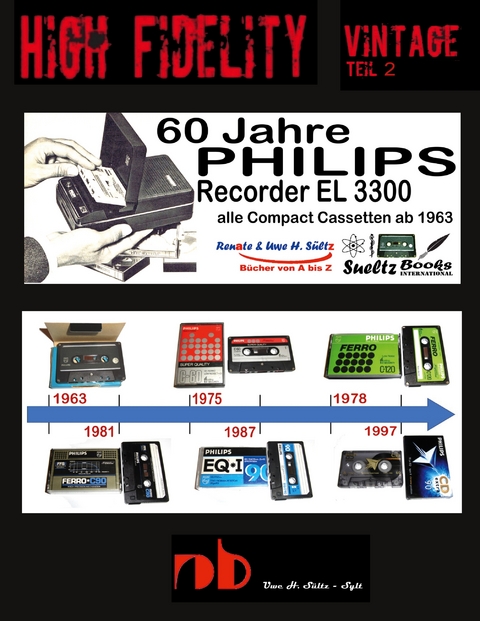 60 Jahre PHILIPS Recorder EL 3300 - alle Compact Cassetten ab 1963 - Renate S&uuml;ltz