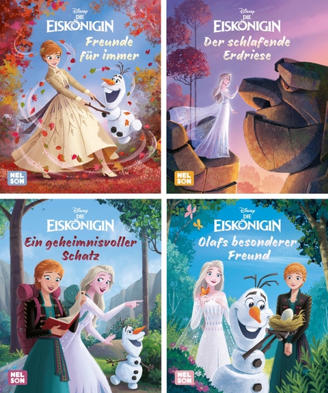 Nelson Mini-B&uuml;cher: 4er Disney Die Eisk&ouml;nigin 17-20