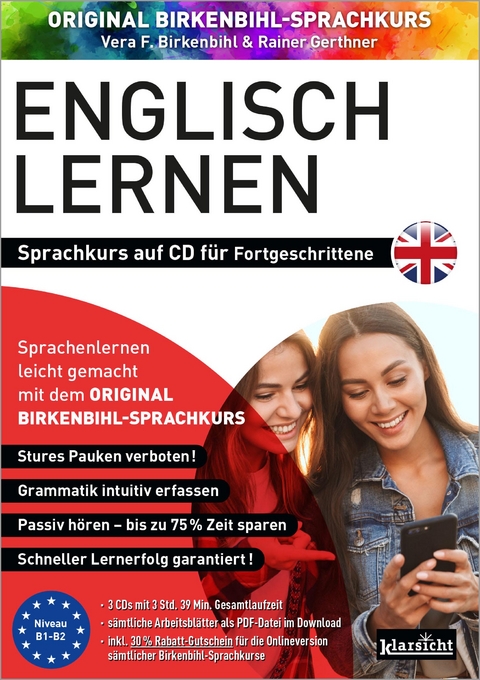 Englisch lernen f&uuml;r Fortgeschrittene 1+2 (ORIGINAL BIRKENBIHL) - Vera F. Birkenbihl, Rainer Gerthner