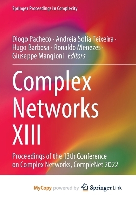 Complex Networks XIII - 