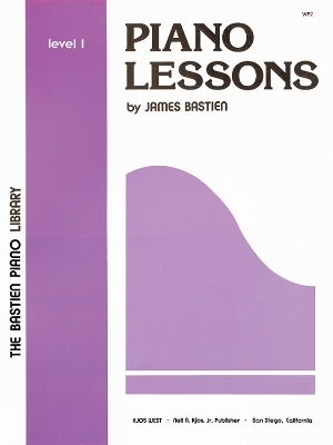 Piano Lessons Level 1 - James Bastien