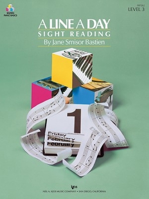 A Line a Day: Sight Reading Level 3 - Jane Bastien